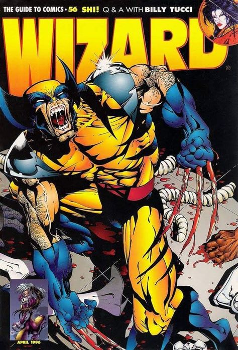 WOLVERINE Wizard 56 cover    by Bart Sears Bart Sears, Wolverine Comic Art, Gary Frank, Wolverine Artwork, Wolverine Comic, Wolverine Art, Wolverine Hugh Jackman, Cartoon Artwork, Logan Wolverine