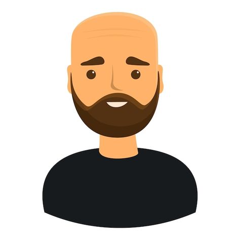 Bald Face, Bald Men Style, Face Style, Man Vector, Bald Man, Man Icon, Bald Men, Psd Icon, Iconic Photos