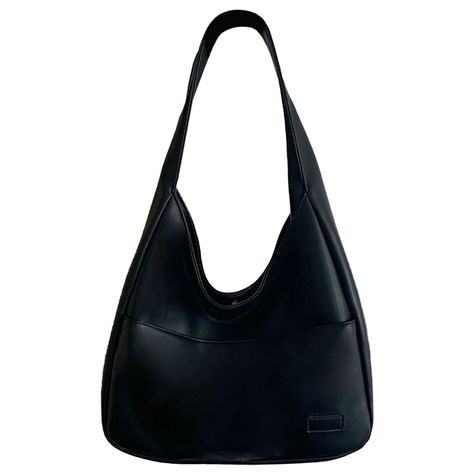 Women Vintage Hobo Bag Trendy PU Leather Shoulder Bag Large Capacity Retro Tote Handbag Satchel Soft Leather Tote, Winter Bags, Vintage Tote Bag, Large Leather Tote Bag, Black Leather Tote Bag, Trendy Handbags, Large Leather Tote, Handbags Casual, Black Leather Tote