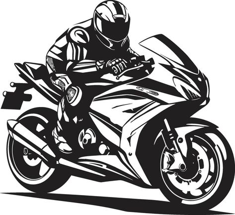 Suzuki Bikes, Sports Bike, Sport Icon, Books Art, Bike Design, Sport Bikes, Comic Books Art, Vector Art, The Go