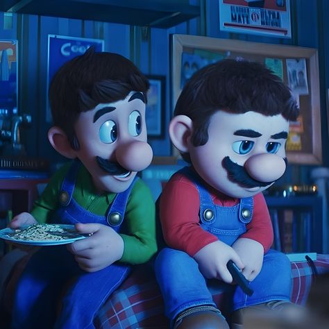 𝘔𝘰𝘷𝘪𝘦: 𝘛𝘩𝘦 𝘚𝘶𝘱𝘦𝘳 𝘔𝘢𝘳𝘪𝘰 𝘉𝘳𝘰𝘴. 𝘔𝘰𝘷𝘪𝘦 Mario And Luigi Movie, Luigi Movie, Everything Is Gonna Be Okay, Super Mario Bros Film, Super Mario Bros Nintendo, Green Warriors, The Super Mario Bros Movie, Mario Y Luigi, Gonna Be Okay