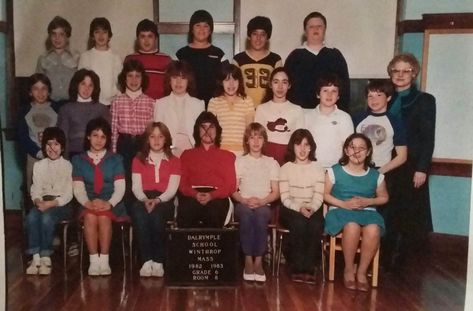 #old-school , #flashback , #retro , #Massachusetts , eighties , #1980s , #class-picture Nanowrimo Aesthetic, 80s High School, 80s School, Class Picture, Retro Americana, 80s Stuff, Scary Images, High School Photos, Class Pictures