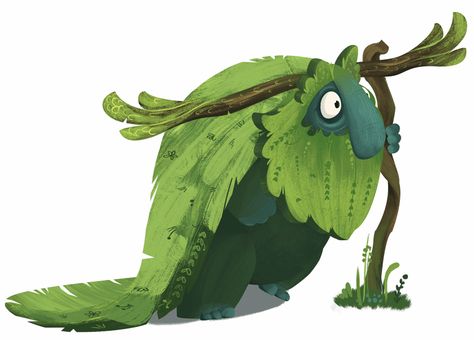 ArtStation - Leshy , Asia Stopyra Cryptid Aesthetic, Nature Creatures, 2d Character Animation, Plant Monster, Walk Cycle, Human Character, Dream Land, Motion Design Animation, Design Animation