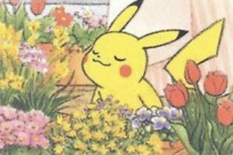 1366x768 Wallpaper Hd, Flower Boy, Pokemon Pikachu, Flower Boys, Catch Em All, Flowers Art, Pokemon Pictures, Dreamy Art, Pocket Monsters