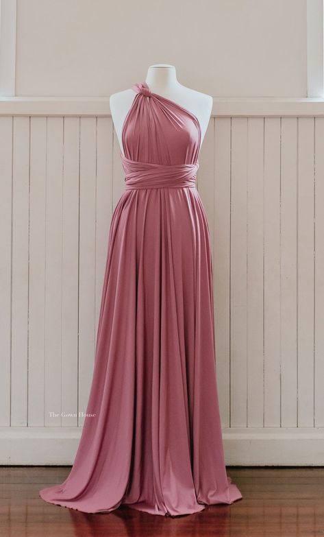 Bridesmaid formal and evening dresses for only $99. Free shipping within Australia and worldwide shipping available. Afterpay. Australian owned and based online boutique. Home of the versatile convertible dress. Convertable Bridesmaids Dresses, Formal Plus Size Dresses, Infinity Dress Ways To Wear, Bridesmaid Dresses Australia, Infinity Bridesmaid Dress, Winter Ball Dresses, Vestido Convertible, Multiway Bridesmaid Dress, Plus Size Bridesmaid Dresses