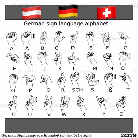 Sign Language of Germany/ Sign Language in German Sing Languages, International Sign Language, German Language Course, German Songs, Canadian French, Sign Languages, Germany Language, French Signs, Sign Language Alphabet