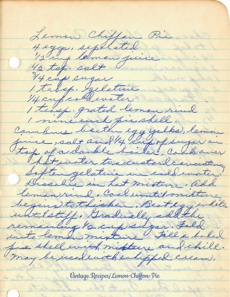 Duncan Hines Lemon Chiffon Pie, Chiffon Recipe, Lemon Chiffon Pie, Chiffon Pie, Onion Casserole, Lemon Pie Recipe, Pumpkin Roll Cake, Pasta Pie, Lemon Cream Pies