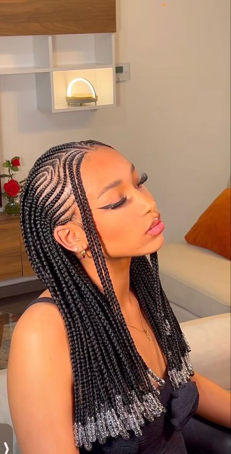 50 Stunning Braids for Black Women: Gallery & Video Showcase | 50 of the Best Braids for Black Women (Gallery & Video) | Aesthetic Braided Hairstyles For Women Latest Hair Braids, Short Box Braids Hairstyles, Twisted Hair, Feed In Braids Hairstyles, Goddess Braids Hairstyles, African Hair Braiding Styles, Cute Braided Hairstyles, Braided Cornrow Hairstyles, Cute Box Braids Hairstyles