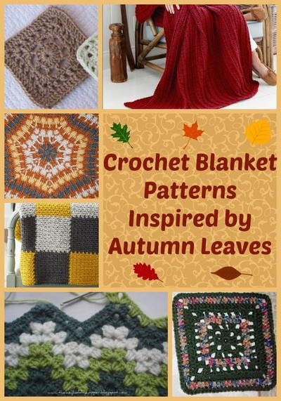 Crochet Blanket Patterns Inspired by Autumn Leaves Autumn Crochet Patterns, Autumn Leaves Crochet, Leaves Crochet, Crochet Afghan Patterns, Autumn Crochet, Crochet Holiday, Fall Crochet Patterns, Fall Crochet, Crochet Afghan Patterns Free