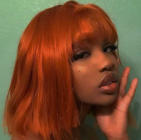 Deku X Kirishima, Bnha Iida, Mha Spicy, Cheveux Oranges, Ginger Hair Color, Dye My Hair, Baddie Hairstyles, Orange Hair, Hair Inspo Color