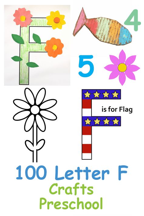 F Crafts For Preschoolers, F Crafts Preschool, Letter F Crafts For Preschoolers, Letter F Crafts, Halloween Baby Toys, Letter F Craft, Printable Craft Templates, Chunky Crochet Blanket Pattern, The Letter F