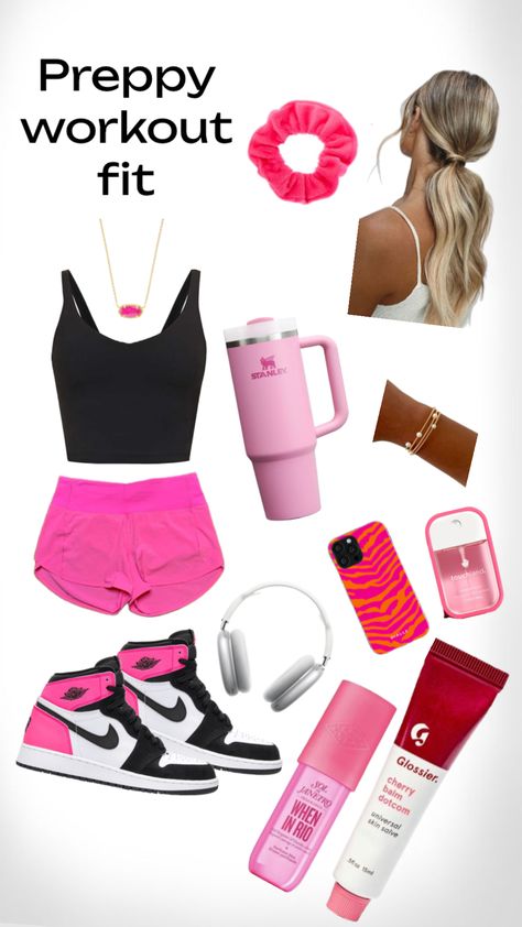 Preppy workout fit!!! 💪💪💪 Preppy Workout, Balm Dotcom, Workout Fits, Workout Outfits, Workout Clothes, The Balm, Skin