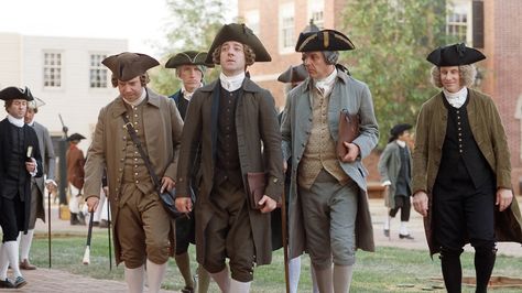 From the HBO miniseries John Adams. 1776 Movie, Industry Hbo, John Adams Hbo, Danny Huston, William Daniels, John Adams, Colonial Dress, Angels In America Hbo, True Detective