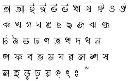 Bengali Language ©: Bengali Alphabet - Vowels and Consonants ('Rajon Shoily Bangla Font'). Bengali Alphabet Design, Bangla Calligraphy Fonts, Bangla Font Download, Bengali Letters Calligraphy, Bengali Calligraphy Fonts, Bangla Typography Fonts, Bengali Handwriting, Bangla Alphabet, Bengali Alphabet