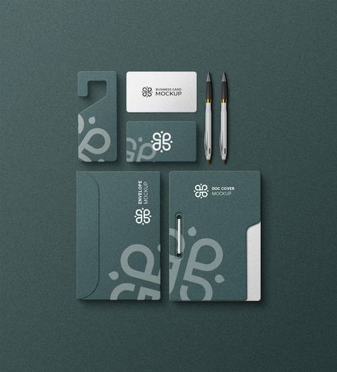 Business Envelope Design Ideas, Brand Envelope Design, Stationary Design Branding, Business Stationary Design, Creative Stationery Design, Corporate Letterhead Design, Folders Design, Brand Stationary, Premium Stationery