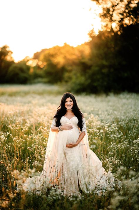 Draped in delicate lace, this gown evokes a sense of timeless beauty and ethereal grace. Let the intricate details and soft fabric embrace your curves, creating an intimate and romantic ambiance for your photoshoot. Celebrate the magic of new beginnings as you capture the essence of your love and the miracle growing within you. It's time to create breathtaking memories that will make your heart flutter. Unlock the enchantment now Maternity Props, The Magic Of New Beginnings, Magic Of New Beginnings, Lace Maternity Gown, Maternity Dresses Photography, Romantic Ambiance, Lace Maternity Dress, Maternity Gown, Heart Flutter