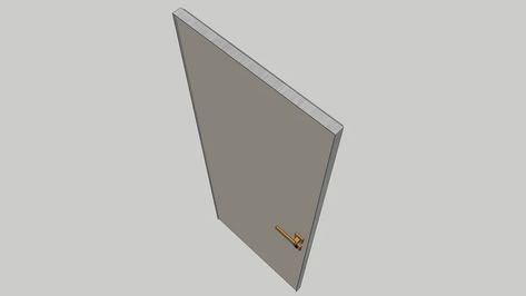 high door | 3D Warehouse Door 3d Warehouse, Hospital Door, Bathroom Model, Toilet Door, Sketchup Model, Flush Doors, Fire Doors, Main Door, Bathroom Doors