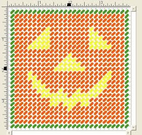 Hysterically Assertive.: HALLOWEEN 2013: PLASTIC CANVAS COASTER PATTERN Plastic Canvas Halloween Coasters, Plastic Canvas Fall Coasters, Plastic Canvas Pumpkin, Plastic Canvas Coaster, Pumpkin Coasters, Halloween Coasters, Plastic Canvas Box Patterns, Halloween Plastic Canvas, Coaster Patterns