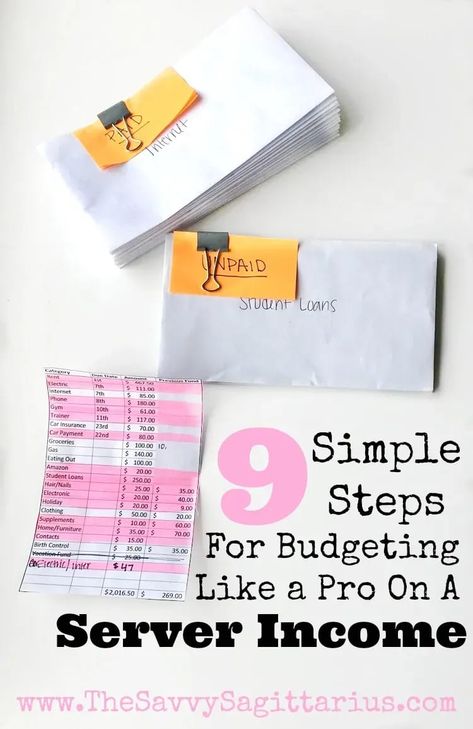 Budgeting on an irregular income can be stressful. As a bartender, I never had consistent in come. This is how I set up my budget. Hamster Running, Saving Plan, Budgeting System, A Hamster, Budget Envelopes, Making A Budget, Budget Saving, Savings Plan, Monthly Budget