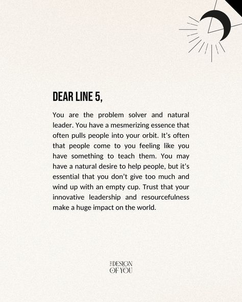 Each Profile Line brings something unique to your personality✨ What’s your profile?👇🏼💜 Line 1s are investigative Line 2s are known as hermits Line 3s are the experimenters Line 4s are all about connection Line 5s desire to be of service Line 6s are the role models to us all If you are loving human design and want to know how to go deeper, I create personalized HD guidebooks that you will definitely want to check out. 👉🏼I break down EVERYTHING in your chart and give you a variety of recom... Line 3 Human Design, Profile 6/2 Human Design, Human Design 3/5 Profile, Human Design 5/1 Profile, Gate 15 Human Design, Human Design 6/2 Generator, Give Too Much, Human Design, Guide Book