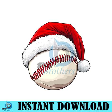 retro-christmas-baseball-santa-hat-png-sublimation Baseball Santa, Christmas Baseball, Grinch Png, Hat Png, Sublimation Files, Scan And Cut, Christmas Gingerbread, Christmas Designs, Graphic Designs