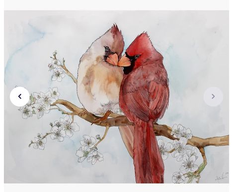 Male And Female Cardinal Tattoo, Female Cardinal Tattoo, Cardinal Bird Tattoos, Cardinal Tattoo, Cardinal Tattoos, Female Cardinal, Tribute Tattoos, Angel Signs, Cardinal Birds