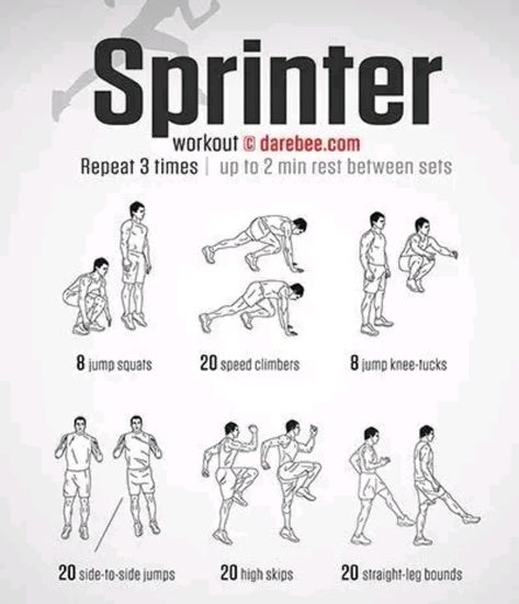 Sprinter Workout At Home, How To Be A Better Sprinter, Sprinter Exercises, Sprinter Workout, Athletics Workout, Track Workout Training, Running Exercises, Stamina Workout, Running Ideas