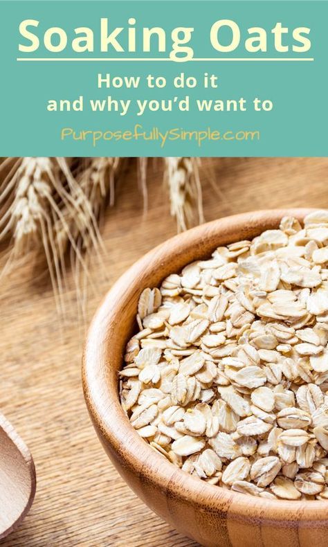 How To Soak Oats Overnight, Soak Oats Overnight, How To Soak Oats, Soaking Oats For Oatmeal, Soaking Oats Overnight, Overnight Soaked Oats Recipes, Soaked Oats Overnight, Sprouted Oats Recipes, Fermented Oats