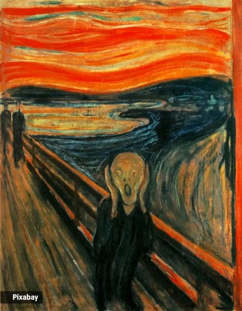 Art Masterpieces Famous Artwork, Scream Original, Edvard Munch The Scream, Munch The Scream, Popular Artwork, Painting Styles, Le Cri, Art Masterpieces, Most Famous Paintings