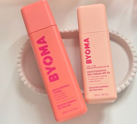 BYOMA 🧡 Brightening Toner | Moisturising Gel Cream+SPF 30 _________________________________________________________ #byoma #skincare #moisturiser #spf #toner #skinhealth #facecare @byoma #facecream #healthyskin Byoma Skincare, Gel Cream, Better Skin, Face Care, Skin Health, Face Cream, Hyaluronic Acid, Healthy Skin, Toner