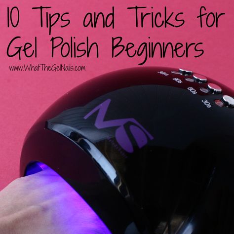 With these tips and tricks for gel polish beginners, you are sure to be a gel polish pro in no time. Do gel polish at home, but do it like a pro. Gel Polish At Home, Nail Polish Ideas Easy, Hair Tips And Tricks, Remove Gel Polish, Gel French Manicure, Makeup Tip, Gel Nails At Home, Gel Polish Manicure, Gel Nail Tips