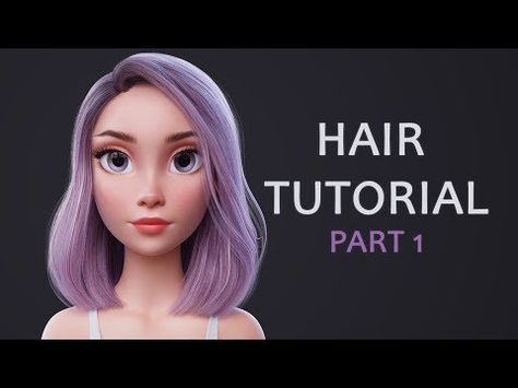 Nazar Noschenko, Blender Hair, Braid Crown Tutorial, Character Hair, Animation Software, 3d Modeling Tutorial, Blender Models, 3d Blender, Blender Tutorial