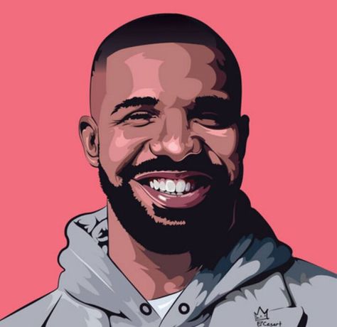 Drake Drake Music, Drake Art, Aubrey Graham, Drizzy Drake, Clouds Wallpaper Iphone, Vector Portrait Illustration, Drake Graham, Rapper Art, Marvel Drawings