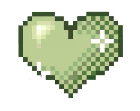 Green Pixel Aesthetic, Green Pixel Icons, Pixel Art Notion, Green Hart, Green Pixel Art, Green Emoji, Diy Phone Case Design, Swirl Cake, Green Hearts