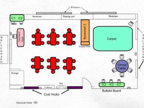Picture Classroom Seating Arrangements, Classroom Seating, Teacher Desk, Free Resume, Sample Resume, Kindergarten Classroom, Assessment, Artifacts, Kindergarten