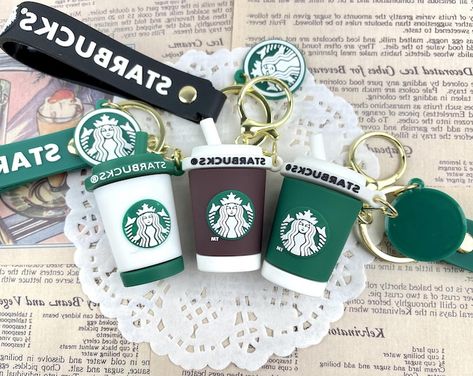 Customized Starbucks Keychain Deluxe Mothers Day Gift - Etsy Starbucks Keychain, Coffee Keychain, Starbucks Accessories, Letter Keychain, Krispy Kreme, Keychain Personalized, Coffee Lover Gift, Starbucks Iced Coffee, Air Pods