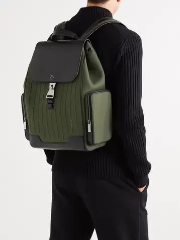 Luxury Designer Gifts | Gifts for Men | MR PORTER Mens Designer Backpacks, Men's Backpacks, Leather Backpack For Men, Black Leather Top, Leather And Canvas, Men's Bags, Latest Sneakers, Canvas Backpack, Designer Gifts