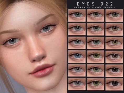 Chroma Eyes Sims 4, Ts4 Cc Eye Default, Sims 4 Skin Details Eyes, Sims 4 Cc Face Eyes, Sims 4 Cc Default Eye Colors, Sims Custom Content Eyes, S4cc Eye Presets, Sims 4 Cc Skin Details Eye Color, Sims 4 Kpop Cc Makeup