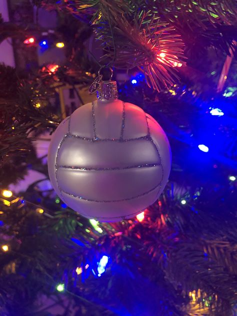 Christmas Volleyball, Volleyball Christmas, Ornament Christmas, Christmas Balls, Volleyball, Christmas Bulbs, Christmas Ornaments, Holiday Decor, Christmas