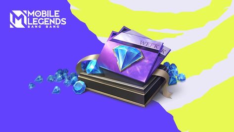 Everything you need to know about the new MLBB Weekly Diamond Pass Mlbb Diamond, Desain Ux, Pass Photo, Just Friends Quotes, Plant Styling, Banks Logo, Mobile Legends Bang Bang, Galaxies Wallpaper, Price List Template