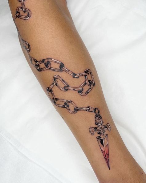 Judgement Chain, Kurapika Tattoo, Hand Ideas, Tattoo Ideas Males, Around Arm Tattoo, Hunter Tattoo, Chain Tattoo, Tattoo Heart, Anime Girlies