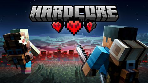 Hardcore Mode in Minecraft Marketplace | Minecraft Minecraft Yt Banner, Minecraft Thumbnail Youtube, Minecraft Thumbnail Background, Minecraft Cover, Minecraft Youtube Banner, Minecraft Thumbnail, Minecraft Pack, Marketplace Minecraft, Yt Thumbnail