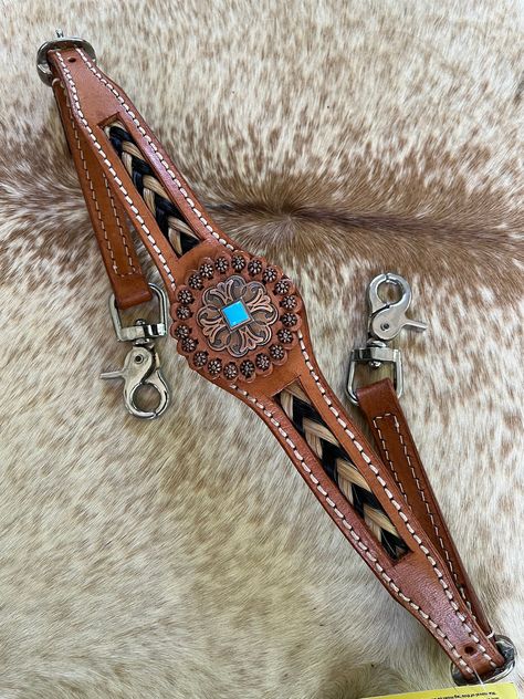 Western Tack Sets, Wither Strap, Western Tack, Teal Accents, Tack Sets, Western Saddle, Western Horse, Western Leather, Bead Leather