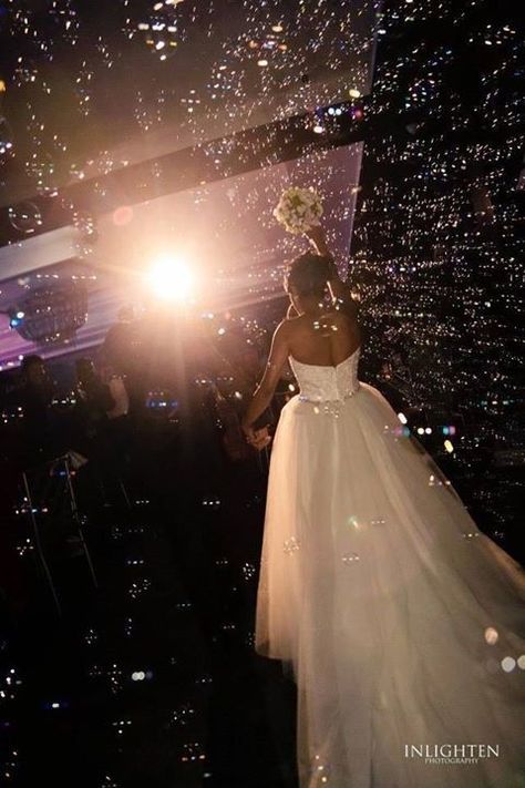 what a fun idea! a bubble entrance! Reception Entrance, Wedding Bubbles, Amazing Weddings, Water Drops, Getting Married, Wedding Reception, Tulle Skirt, Cool Photos, Our Wedding