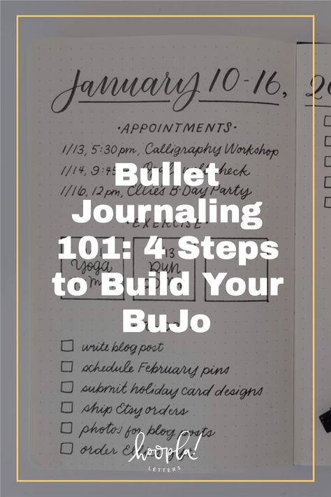 Bullet journaling for total beginners! A no-frills guide to starting a basic bujo. Order Letter, Calligraphy Workshop, Journal Layouts, Creating A Bullet Journal, Bullet Journal Weekly Spread, Organization Apps, Dot Grid Notebook, Holiday Design Card, Todo List