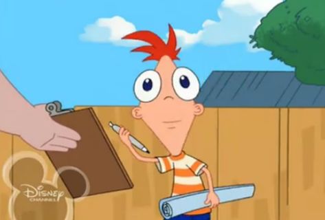 front face | Phineas and Ferb | Know Your Meme Cartoon Character, Tumblr