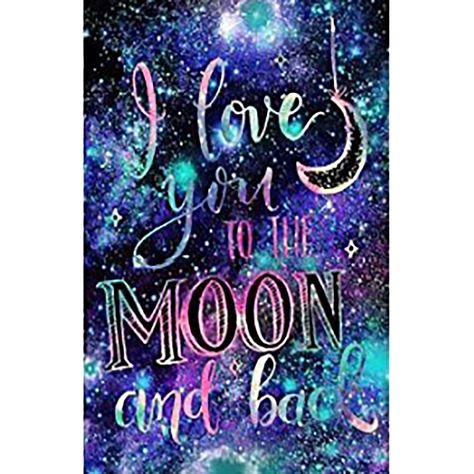 Buy the Sparkly Selections I Love You to the Moon and Back Diamond Painting Kit, Square Diamonds at Michaels. com. Find your next hobby now and save big with our assortment! Smaller sizes are best for beginners but this makes a great gift or new hobby for anyone over 8! How Does it Work? The canvas holds the corresponding number or symbol for each diamond color provided in the kit. The diamond artist will peel back a portion of the plastic wrap on top of the canvas to allow for the diamond place Diamond Drawing, Diamond Paint, Diamond Mosaic, Mosaic Diy, To The Moon And Back, Square Diamond, Paint By Number Kits, Cool Paintings, Pictures To Paint