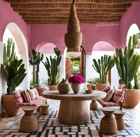 🇲🇽 My @gilherrera twist of Modern Mexican Hacienda Outdoor Dining with a Tulum Touch . At CoLores Decor Our team is constantly experimenting with textures & “WOW” styles for a UNIQUE statement design for any room…Introducing TOP 🇲🇽 MeXican Artisan Design & CATAPULTING our culture’s Talent through the vision of our founder, GiL Herrera @giLherrera ♥️ . You think you know MeXican Artisan Design, but you have NO IDEA how PASSIONATE , CREATIVE, MASTERFUL, & HARD-WORKING MY PEOPLE ARE. I, GiL He... Mexican Maximalist, Mexican House Decor, Modern Mexican Hacienda, Mexican Boho Decor, Mexican Backyard, Mexican Style Home Decor, Mexican Store, Mexican Beach House, Modern Mexican Decor