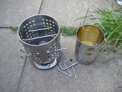 Show us your hobo stove! - Page 2 Hobo Stove, Wood Gas Stove, Diy Stove, Survival Stove, Camping Gear Diy, Portable Stove, Camp Stove, Outdoor Stove, Outdoor Gadgets