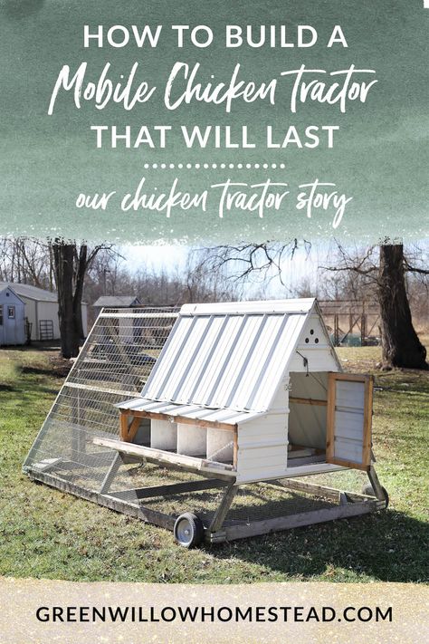 Cheap Easy Chicken Coop Diy, Cheap And Easy Chicken Tractor, Small Chicken Tractor Diy, Lightweight Chicken Tractor, Simple Chicken Tractor, Movable Chicken Coop Diy, Chicken Tractor Plans Free Easy Diy, Chickshaw Plans, Diy Chicken Tractor Easy